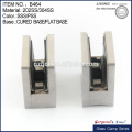 middle size square die-cast stainless steel glass clamp